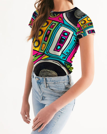 Fresh Dripp Women's All-Over Print Tee