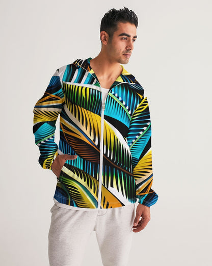 Tropical Dripp Men's Windbreaker