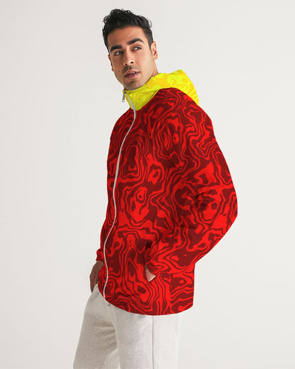 Red Cherry Slush Men's Windbreaker