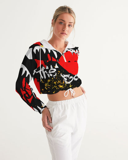 Secure The Bag Cropped Windbreaker - The Dripp VIP