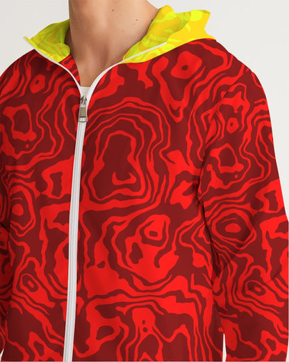 Red Cherry Slush Men's Windbreaker