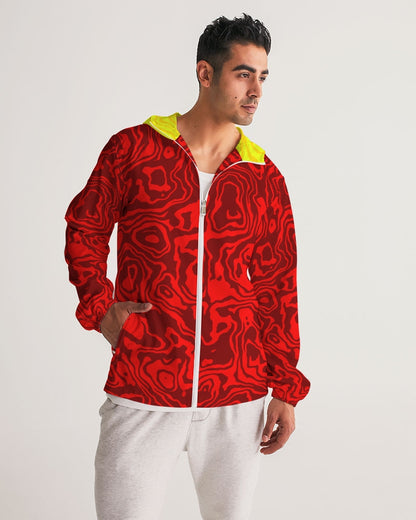 Red Cherry Slush Men's Windbreaker