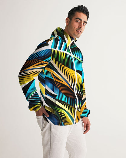 Tropical Dripp Men's Windbreaker