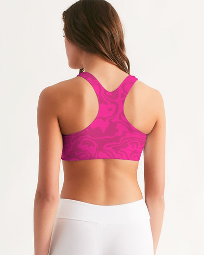 Fruit Punch Slush Women's Seamless Sports Bra