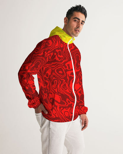 Red Cherry Slush Men's Windbreaker