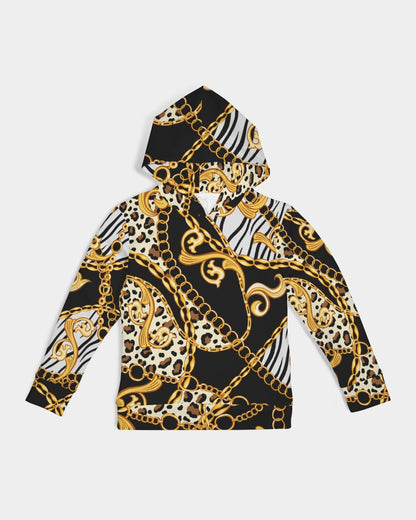 Multi Chain Print Mix Kids Hoodie