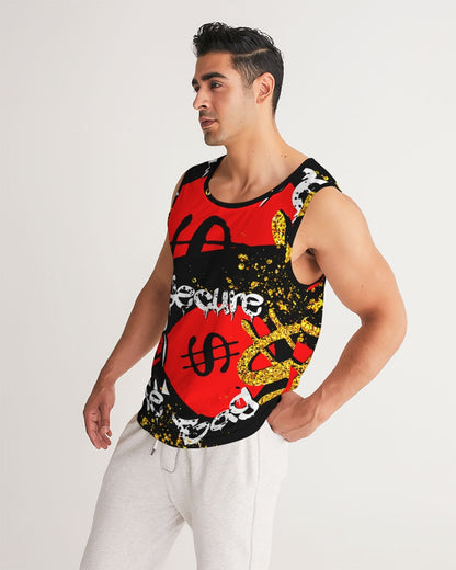 Secure The Bag Men's Sport Tank - The Dripp VIP