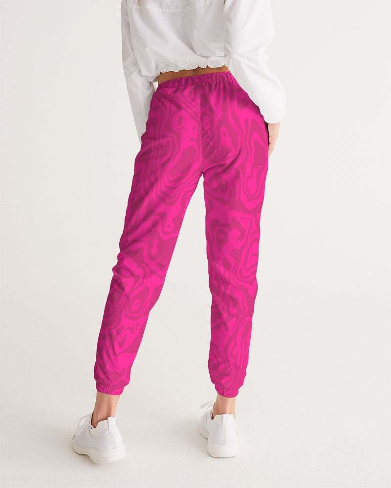 Pink Retro Women's Track Pants - The Dripp VIP