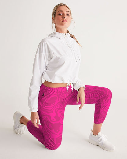 Pink Retro Women's Track Pants - The Dripp VIP