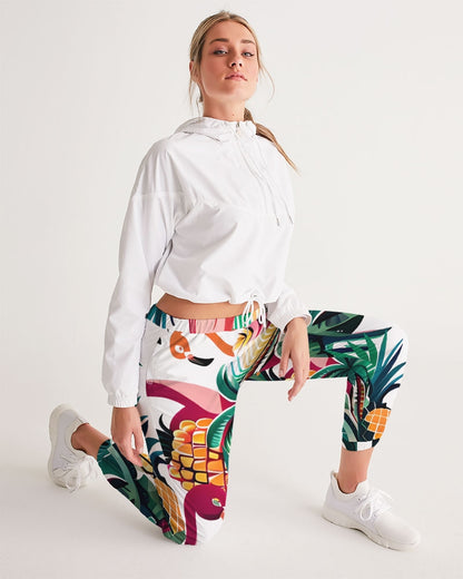 Tropical Paradise Women's Windbreaker Pants