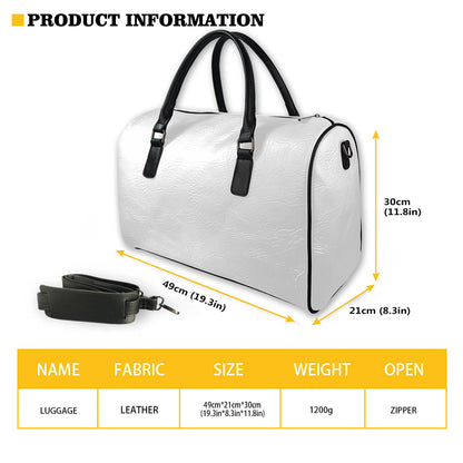 Super Clout PU Leather Travel Bag Gym Bag