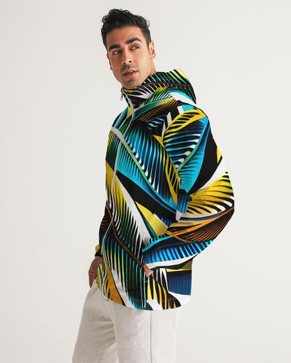 Tropical Dripp Men's Windbreaker